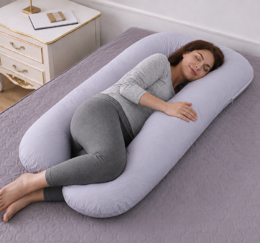Almohada corporal en forma de U