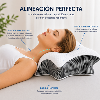 Almohada cervical ergonómica