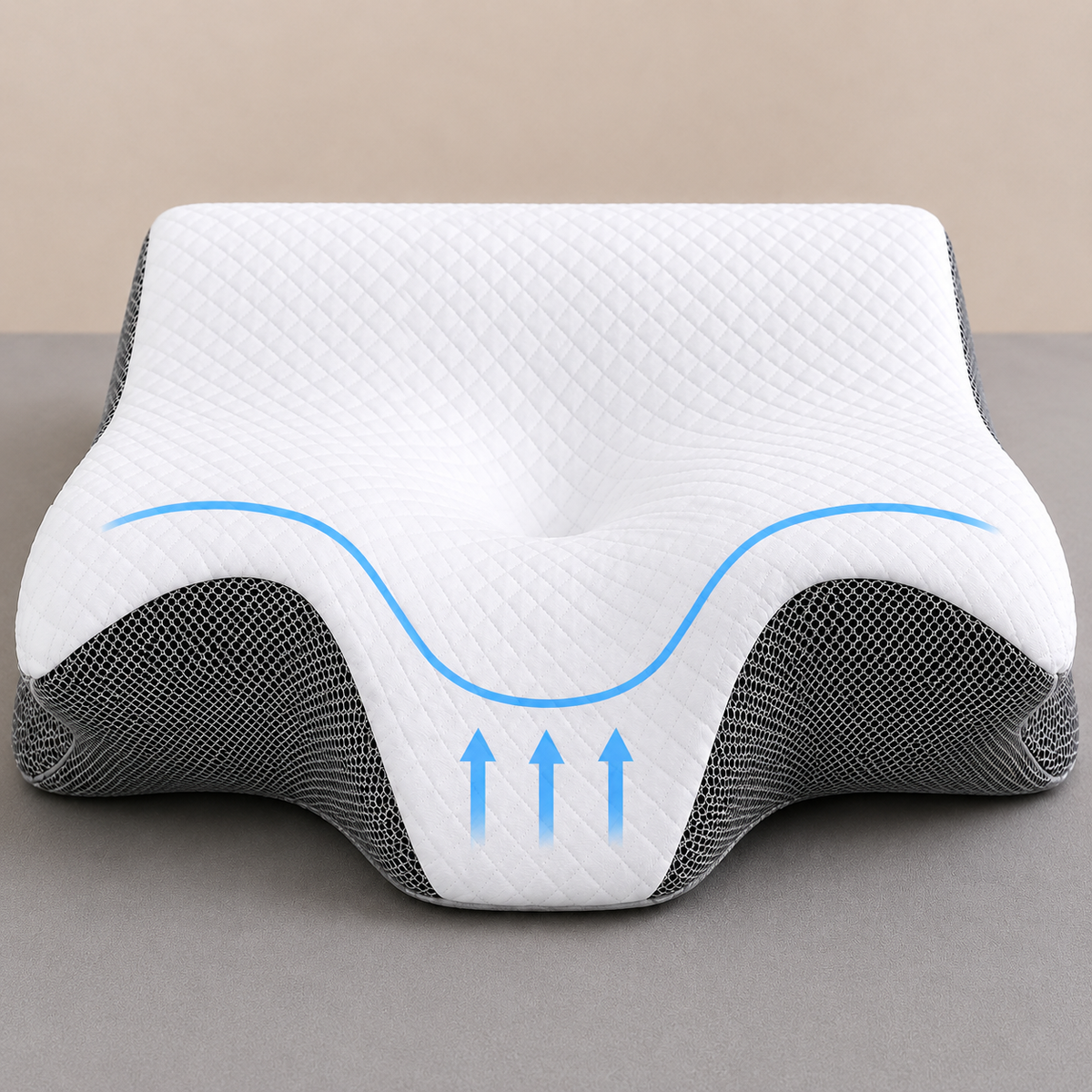 Almohada cervical ergonómica