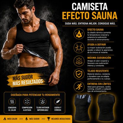 Camiseta Efecto Sauna