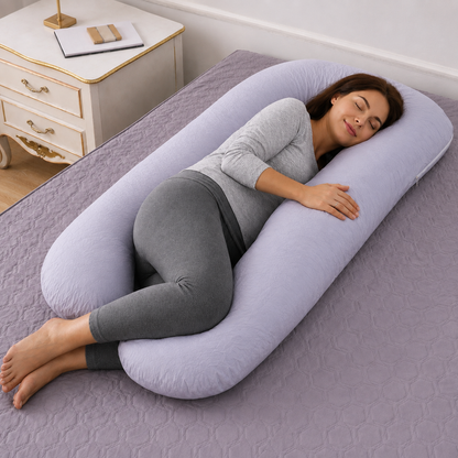 Almohada corporal en forma de U